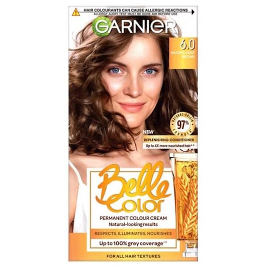 Garnier Belle Color Permanent Colour 6.0 Natural Light Brown