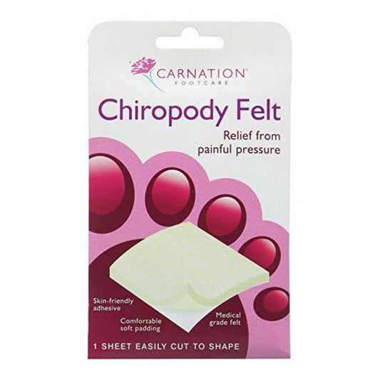 Carnation Footcare Chiropody Felt Small