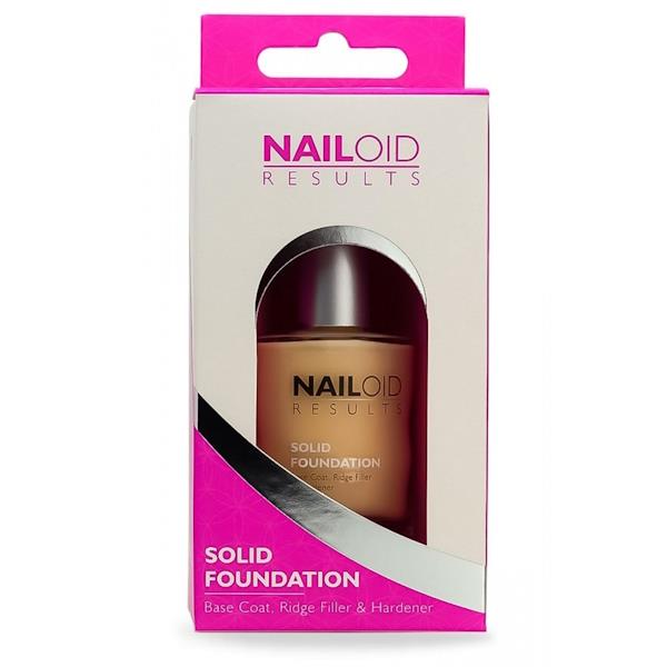 Nailoid Solid Foundation Base Coat, Ridge Filler & Hardener 12ml